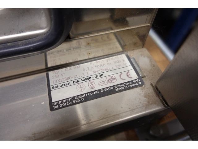 Droogstofoven memmert - afbeelding 16 van  20