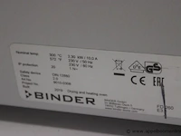 Droogstoof binder, fd260 met geforceerde luchtcirculatie - afbeelding 4 van  4