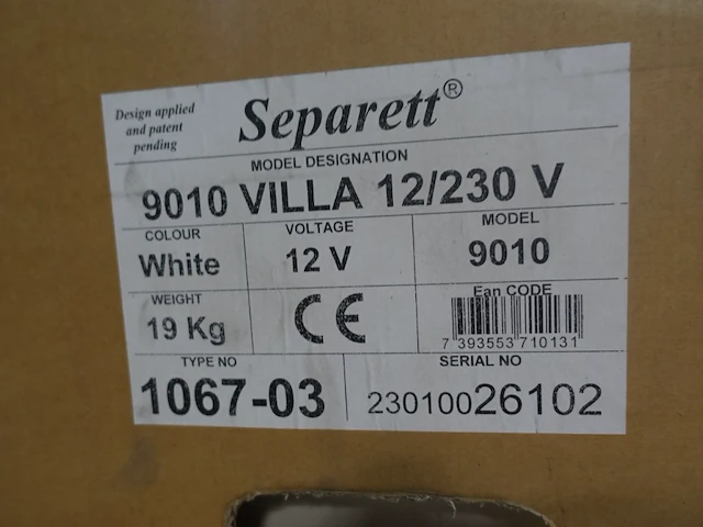 Droogtoilet separett - afbeelding 2 van  2
