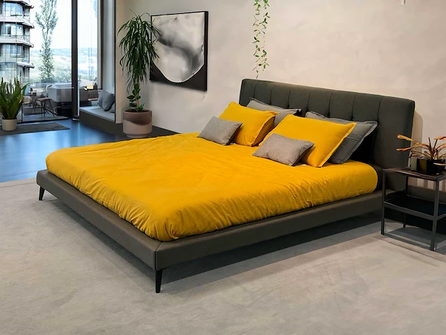 Drop - ella - bed ella- 180 x 200 - grijs - bedden (5x) - afbeelding 1 van  8