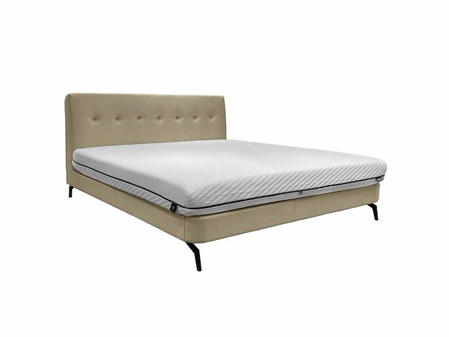 Drop - lyla - 180 x 200 - beige - bedden (5x) - afbeelding 5 van  9