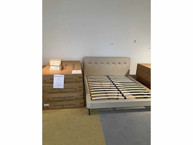 Drop - lyla - 180 x 200 - beige - bedden (5x) - afbeelding 9 van  9