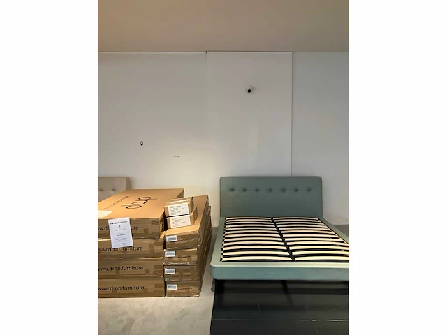 Drop - lyla - 180 x 200 - blauw - bed (5x) - afbeelding 7 van  7