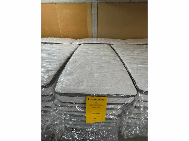 Drop - veluna - 5-zone pocketveren 90x200 cm medium (7x) - afbeelding 4 van  4