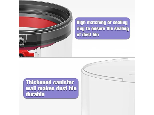 Drrobor reserveonderdelen stofreservoir voor dyson v10 - afbeelding 3 van  4