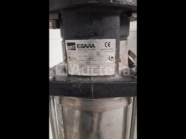 Drukpomp ebara (nr. 15-34) - afbeelding 3 van  5