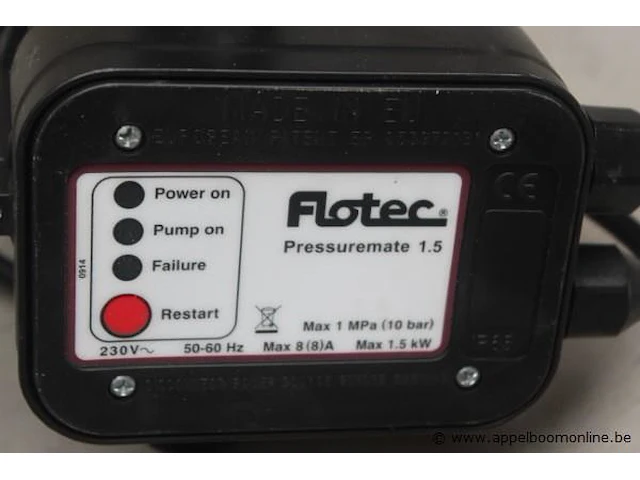 Drukregelaar flotec, pressuremate 1,5 - afbeelding 2 van  2