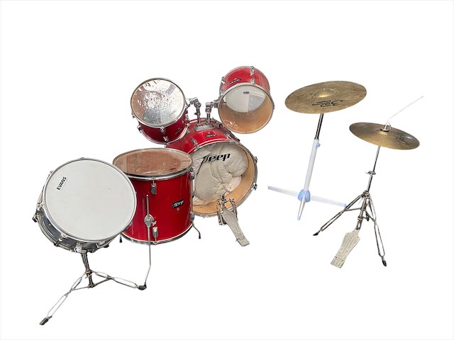 Drumstel - 7-delig - afbeelding 1 van  2