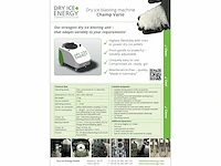Dry ice energy champ vario droogijsstraalmachine - afbeelding 3 van  12