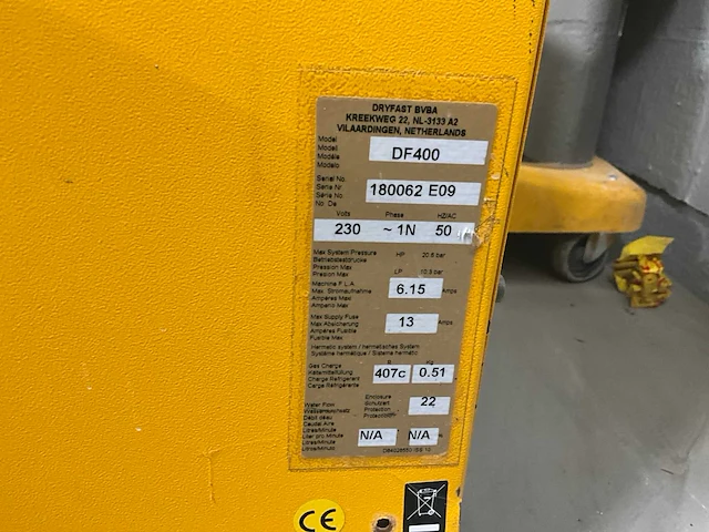 Dryfast df400 bouwdroger - afbeelding 4 van  4
