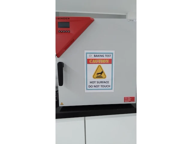 Drying and heating machine binder - with convection - afbeelding 1 van  10