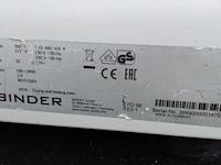 Drying and heating machine binder - with convection - afbeelding 4 van  10