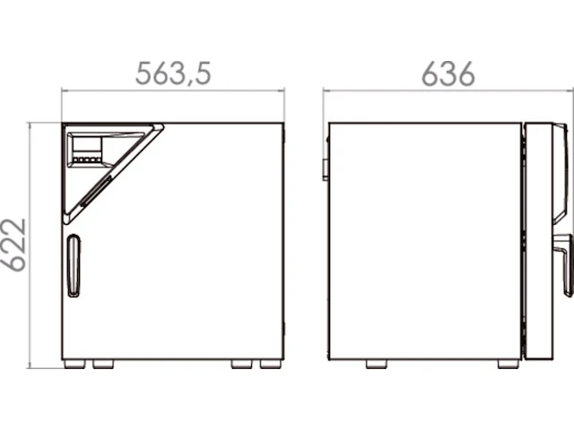 Drying and heating machine binder - with convection - afbeelding 9 van  10
