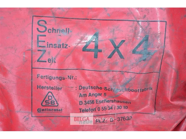 Dsb opblaasbare tent - afbeelding 4 van  5