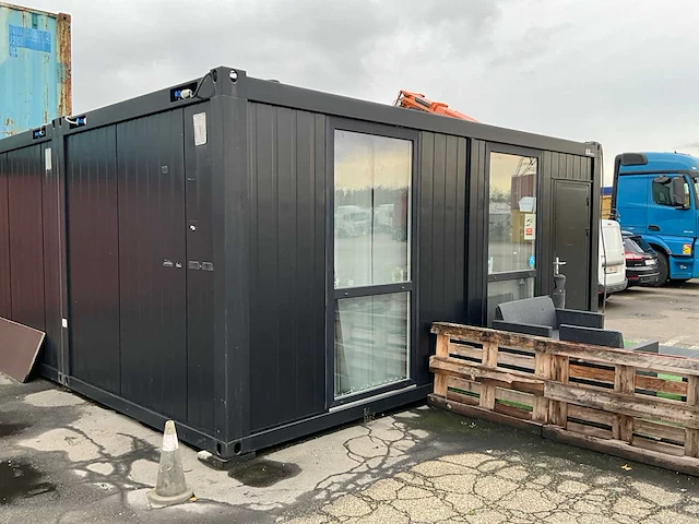 Dsunits geschakelde 20voet bureelcontainer. - afbeelding 23 van  36