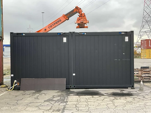 Dsunits geschakelde 20voet bureelcontainer. - afbeelding 31 van  36