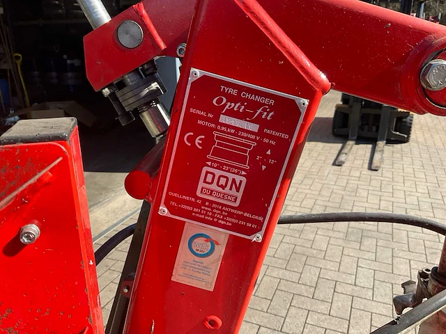 Du quesne opti fit banden de-en montageapparaat - afbeelding 9 van  9