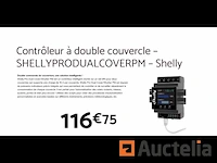 Dual cover controller shelly pro dual cover/sluiter pm - afbeelding 1 van  2