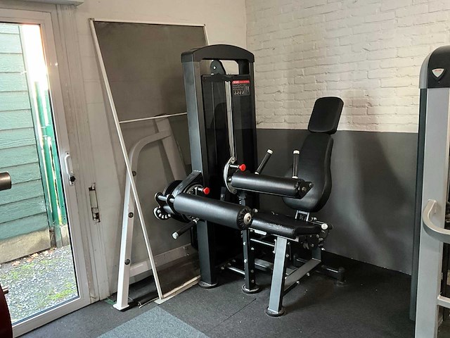 Dual leg extensions / leg curl machine - afbeelding 1 van  11
