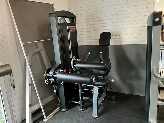Dual leg extensions / leg curl machine - afbeelding 4 van  11