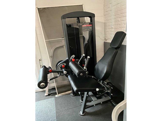 Dual leg extensions / leg curl machine - afbeelding 6 van  11