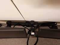 Dual monitor arm mount with 2x 17" dell monitor - afbeelding 2 van  2