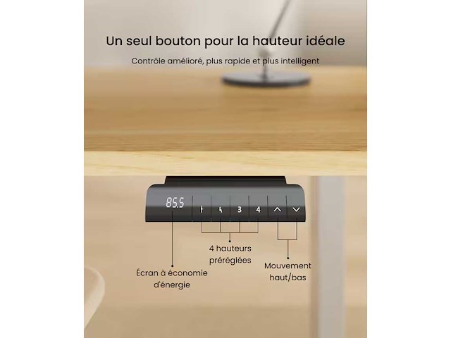 Dual motors basis sta-bureau - afbeelding 6 van  8