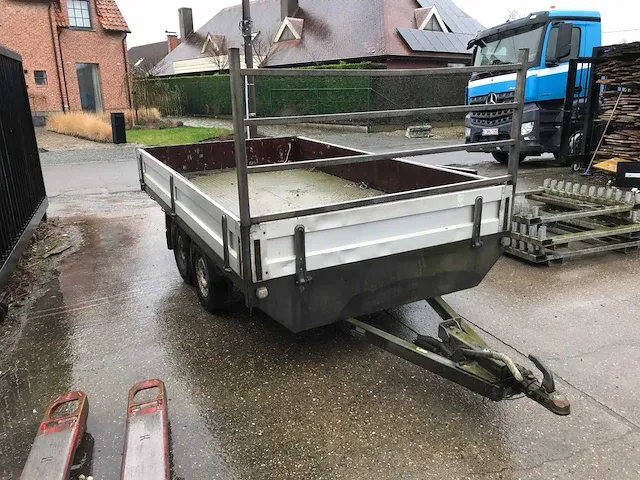 Dubbel as aanhangwagen - afbeelding 2 van  8