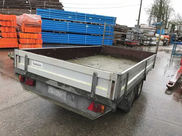 Dubbel as aanhangwagen - afbeelding 3 van  8