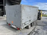 Dubbel-assige aanhangwagen anssems