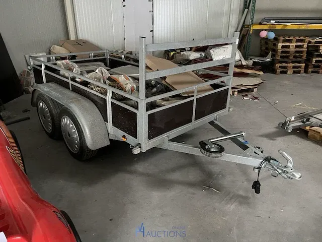 Dubbel-assige aanhangwagen kerenzo - afbeelding 2 van  6