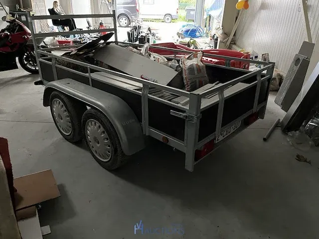 Dubbel-assige aanhangwagen kerenzo - afbeelding 4 van  6