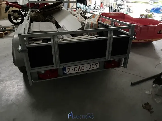 Dubbel-assige aanhangwagen kerenzo - afbeelding 5 van  6