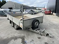 Dubbel-assige aanhangwagen