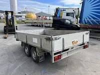 Dubbel-assige aanhangwagen - afbeelding 4 van  5
