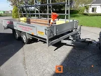 Dubbel assige geremde aanhangerpacko p 2-2000