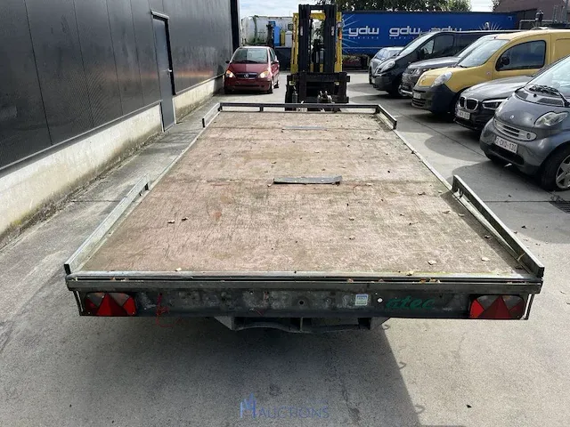 Dubbel-assige plateauwagen atec - afbeelding 3 van  6