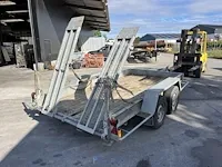 Dubbel-assige plateauwagen tack - afbeelding 2 van  6