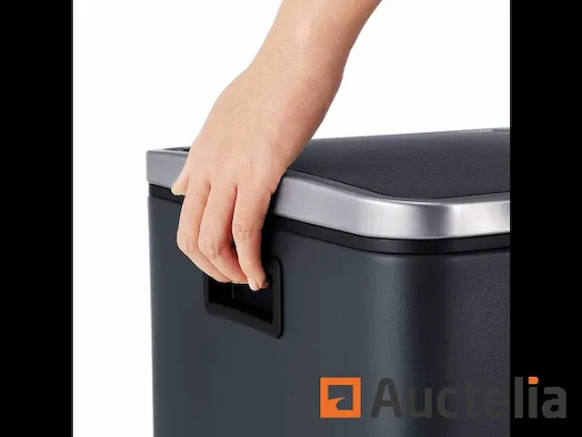 Dubbel compartiment vuilnisbakken 2 x 30l, met 15 tassen - afbeelding 7 van  7