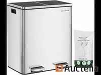Dubbel compartiment vuilnisbakken 2 x 30l - afbeelding 9 van  9