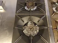 Dubbel inox gasbekken angelo po - afbeelding 2 van  6