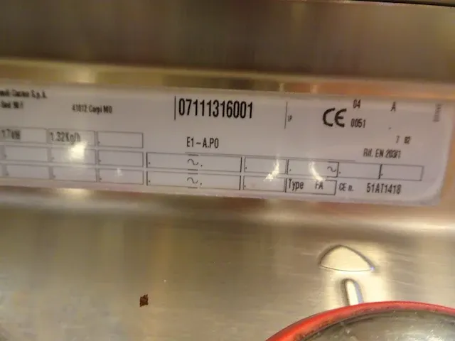 Dubbel inox gasbekken angelo po - afbeelding 6 van  6