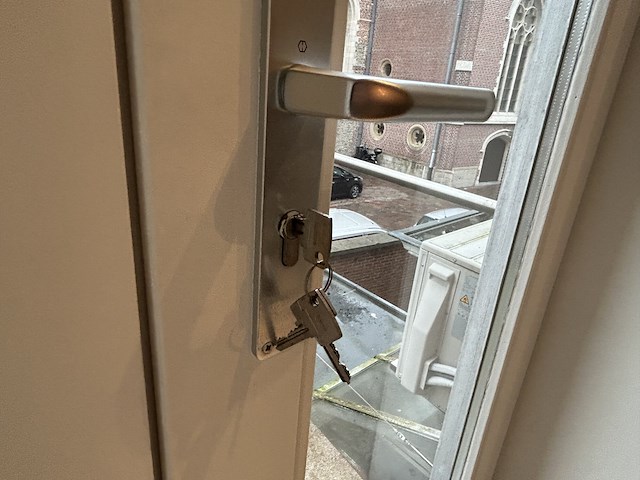 Dubbel opendraaiend houten raam (dubbel glas) - afbeelding 4 van  7