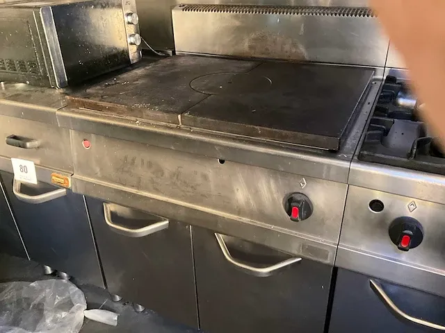 Dubbel rvs kookgasvuur/keukencombinatie rosinox - afbeelding 2 van  19