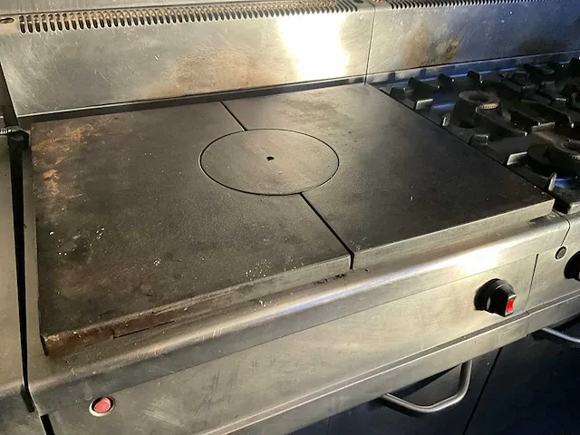Dubbel rvs kookgasvuur/keukencombinatie rosinox - afbeelding 3 van  19