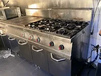 Dubbel rvs kookgasvuur/keukencombinatie rosinox - afbeelding 14 van  19