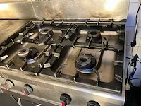 Dubbel rvs kookgasvuur/keukencombinatie rosinox - afbeelding 15 van  19