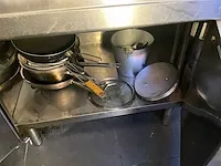 Dubbel rvs kookgasvuur/keukencombinatie rosinox - afbeelding 17 van  19