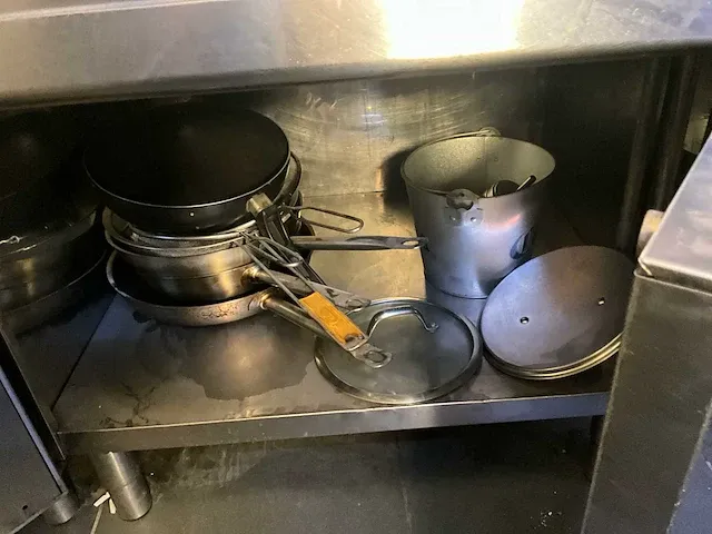 Dubbel rvs kookgasvuur/keukencombinatie rosinox - afbeelding 18 van  19