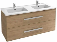 Dubbel wastafelmeubel 120 cm - jacob delafon - ola up - colorado eiken - afbeelding 3 van  6